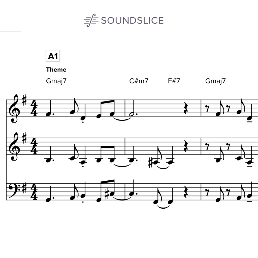 I Remember You Lennie Niehaus soundslice